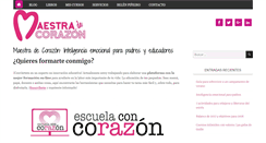 Desktop Screenshot of maestradecorazon.com
